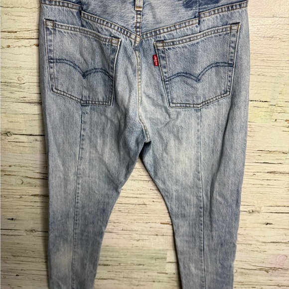 Levi’s Altered 501 Skinny Blue Jeans. Size 26 - Picture 6 of 7